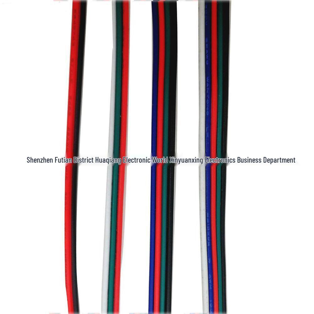 Кабель-удлинитель низковольтный для светодиодной ленты Color Ribbon & Wire - 0,3/0,5/0,75 кв. мм.