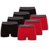 Zid 7pack Boxer Shorts, мужские черные боксерские шорты