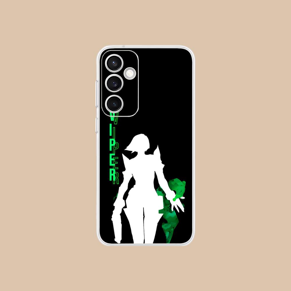 Чехол Valo Viper для Samsung Galaxy S25 S24 S23 S22 S21Plus FE Ultra Мягкий ТПУ Прозрачный Ударопрочный Чехол