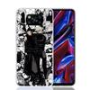 Кейс для телефона Kaisens Jujutsus Geto Suguru для Xiaomi Poco X3 Nfc X5 X6 X7 X4 Gt F7 Ultra F6 F5 Pro F4 F3 M5S M5 M4 M3 5G Tre