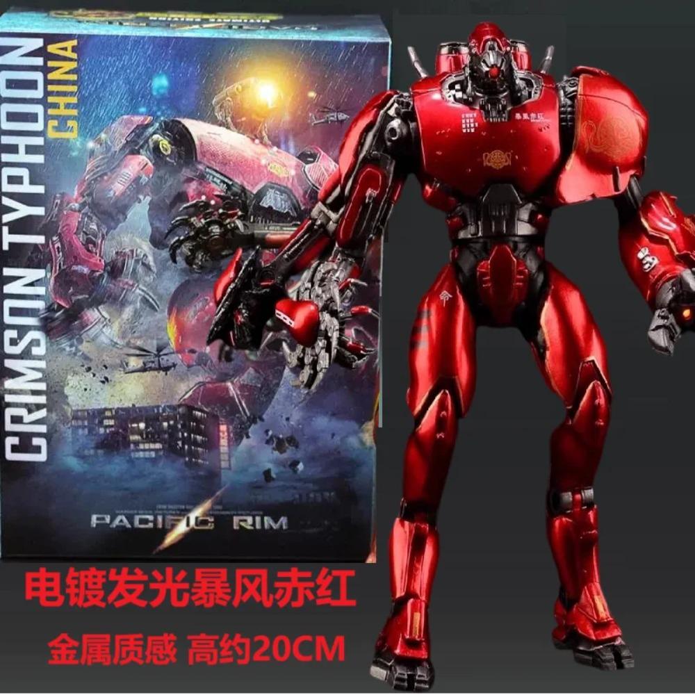 Neca Тихоокеанский рубеж Модель меха Черно Альфа Мобильный Светящийся Декоративный Орнамент Коллекция Ручная работа Мальчик Игрушка Робот Подарки на День Рождения