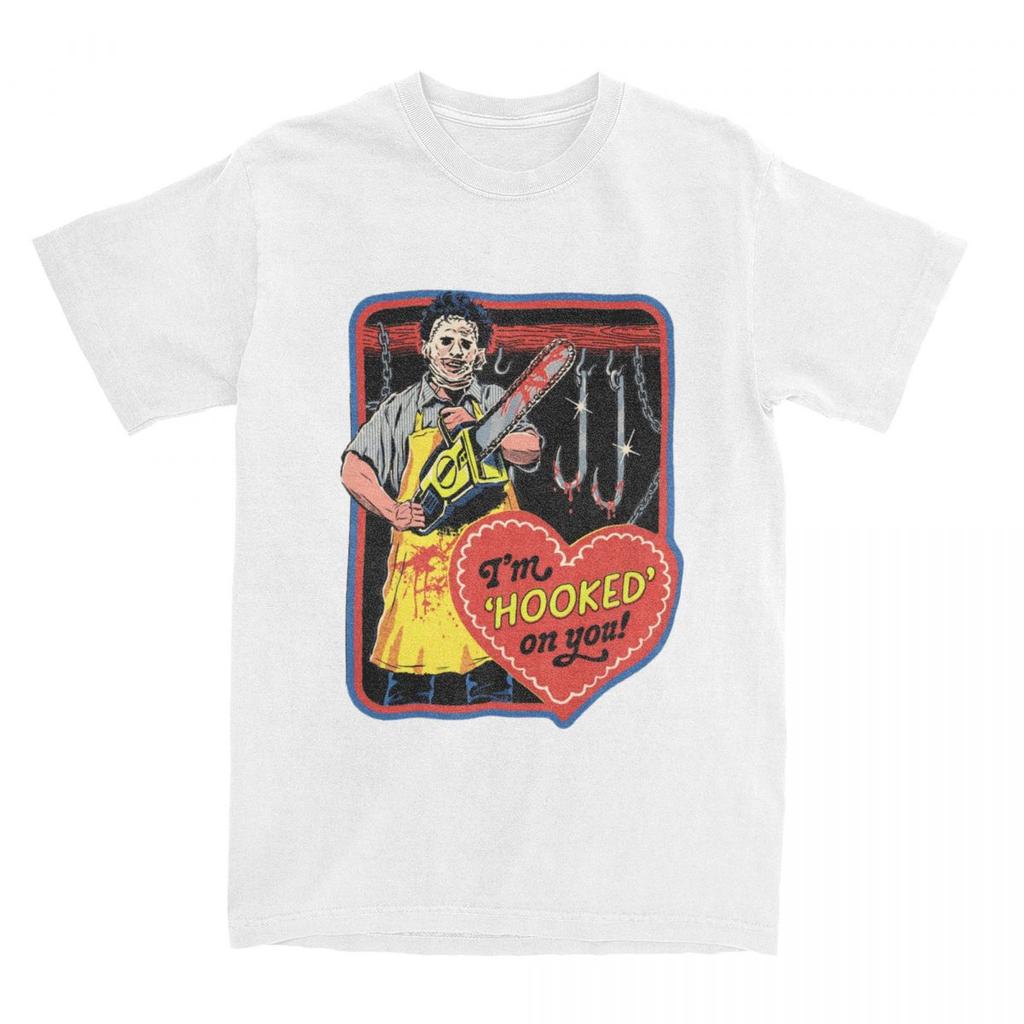 Футболка «Техасская резня бензопилой» для мужчин и женщин, смешная, ужасная, юмористическая, футболка, классическая одежда из чистого хлопка