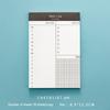 Daily Weekly Planner Agenda Notebook Tearable Memo To Do List Habit Schedules