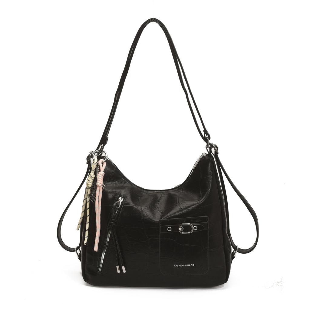 Женская сумка повседневная мягкая кожа большая вместимость сумка-тоут модная для работы многофункциональная простая на плечо оптом