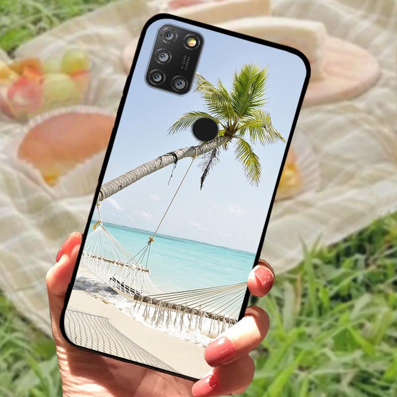 For Alcatel 3X 2020 Case Marble Silicon Back Cover Phone Case For Alcatel 5X 5061 / 3X 2020 4 Cameras Cases Soft bumper Funda