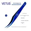 VETUS MCS-18 Синий Дельфин Пинцет из Нержавеющей Стали – Немагнитный, Устойчивый к Кислотам и Коррозии