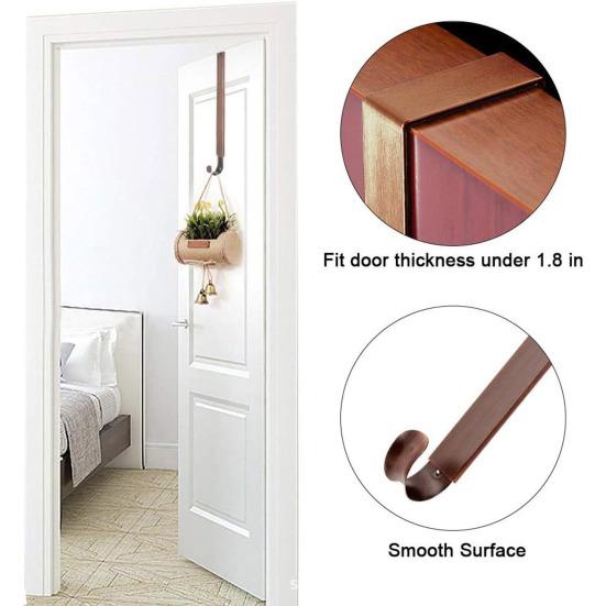 1 шт/2 шт телескопическая вешалка для венков регулируемый металлический крючок для входной двери над дверью вешалка для венков с защитной подкладкой для рождественских украшений