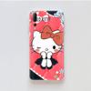 Прозрачный чехол для Samsung A04 A14 A23 M33 M53 Realme 10 9 C35 C55 VIVO X80 Infinix Hot 30 Note 11 Tecno Spark 8P Pro L-28 Cute Hello Kitty