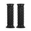 Akozon Motorcycle Handlebars 1 Pair Handlebars 7/8" 22mm Universal Rubber Motorcycle Hand Grips with