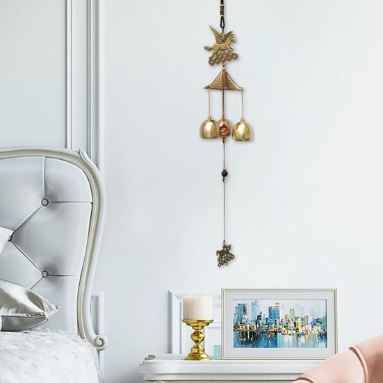 Vintage Wind Chime Outside Metal Wind Chime Window Hanging Wind Chime for Patio Garden Balcony Decor