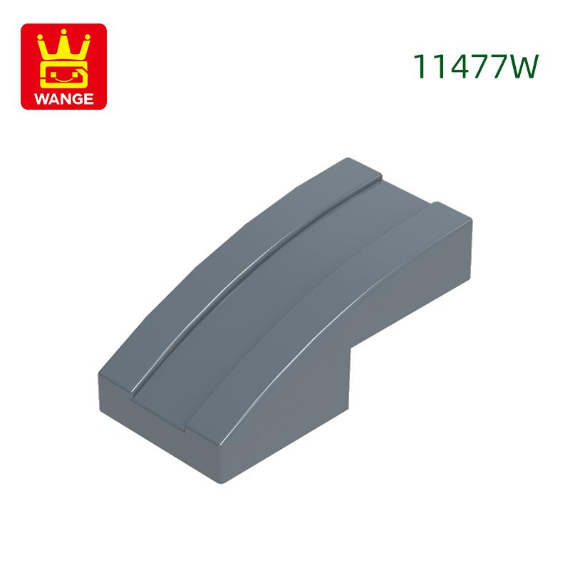 333 шт./лот 11477W Наклонный изогнутый элемент 2x1 Деталь Moc Цветные Аксессуары Совместимые с Кирпичиками DIY Детская Игрушка Строительная Сборка Детали