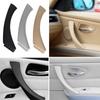 Car Inner Door Panel Handle Cover Auto Accessories Inner Door Panel Handle Outer Trim Cover for BMW Sedan E90 323i 2006-2006