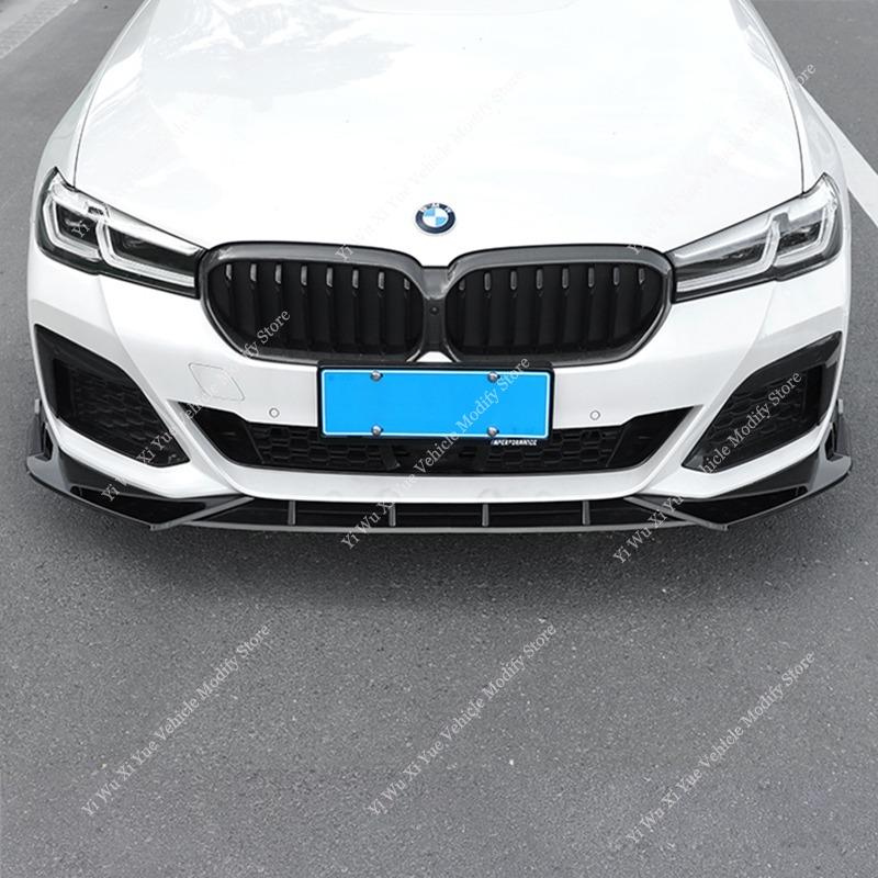 Для BMW G30 LCI M Sport 2021-2023 Ccar Передний бампер Губа Спойлер Разделитель Диффузор 520i 530i 540i Защитная накладка на бампер Комплект кузова