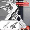 6-68mm Universal Repair Set Bathroom Hand Tools Large Opening Nut Key Adjustable Short Handle Spanner Home Repair Tool Wrench