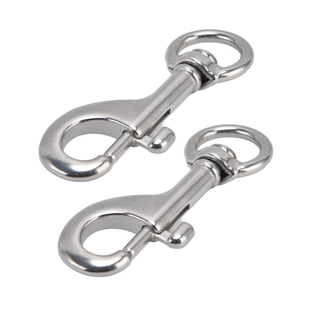 6pcs Marine Grade Rotating Snap Hooks Single Ended Trigger Bolt Hooks For Camera Strap
