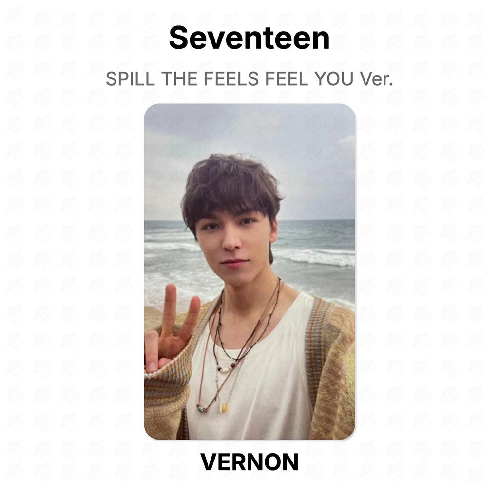 Seventeen ВЫПЛЕсни ЧУВСТВА ПОЧУВСТВУЙ СЕБЯ Вер. Официальная фотокарта