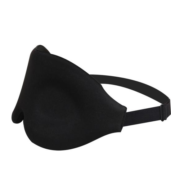 Zero Eye Pressure 3D Sleep Mask 1 Light Blocking Night Blindfold Skin-Friendly Breathable Eye Shade