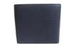 Authentic PRADA Navy blue Leather Bifold Wallet Compact Wallet #a691  Open box