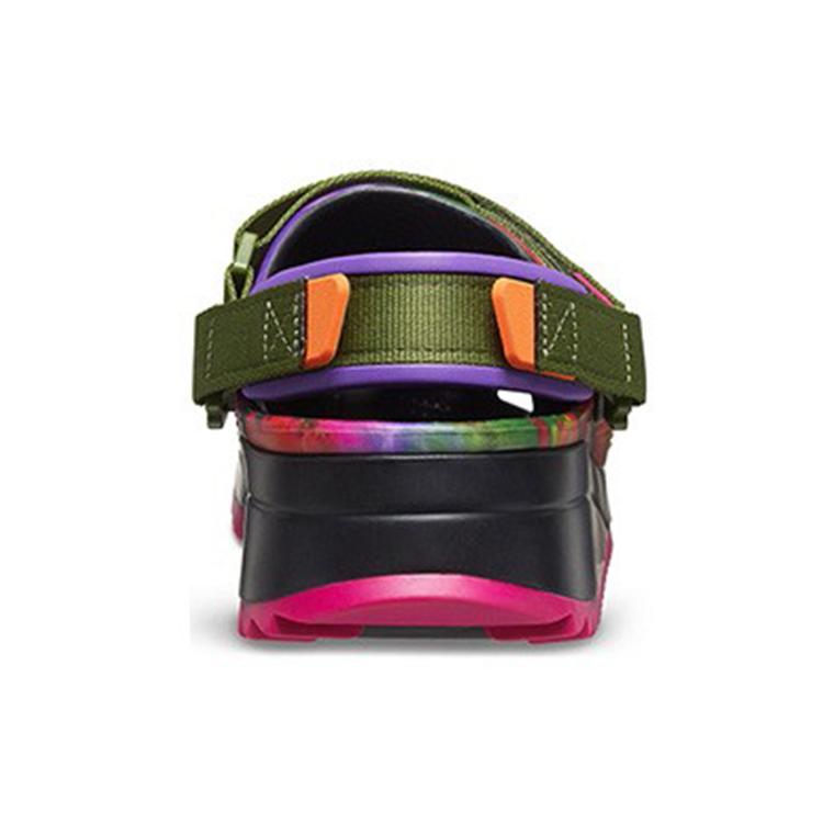 Crocs Классические походные ботинки Peace Out Green женские 207295-988