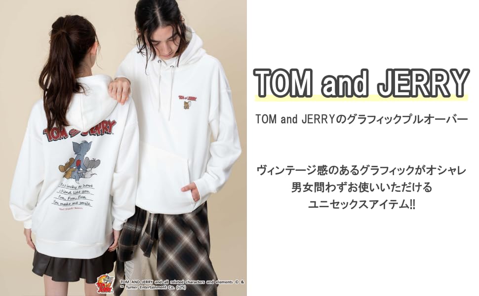 WEGO Графический размер Sumikuro Мужская толстовка ТОМ И ДЖЕРРИ, Свитшот, Унисекс, Повседневная одежда на осень/зиму, Подарок, M,