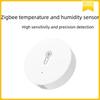 Датчик температуры и влажности Zigbee, Термометр-гигрометр, совместимый с Home Assistant