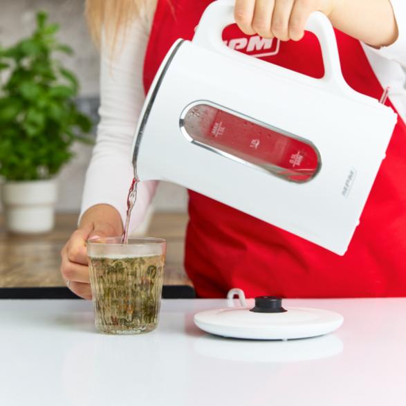 Electric Kettle MPM MCZ-126/B, White
