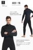 MORGEN SKY Men's One-Piece Wetsuit with 3mm Chest Zip, High-Performance Front Zip, Full Suit for Beginners, Unisex, WETSUIT MY007 (M)