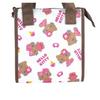 Сумка-ланчбокс Sanrio Hello Kitty Выжженное лето Изолированная Треугольная складка Точечный узор (белый)