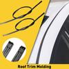 Комплект черных молдингов крыши 2 шт. Замена Подходит для TOYOTA COROLLA 2009-2013