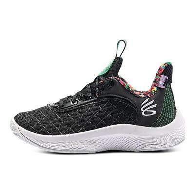 Улица Сезам X Curry 9 Low Баскетбольные кроссовки Детские кроссовки Черный 3024250-002