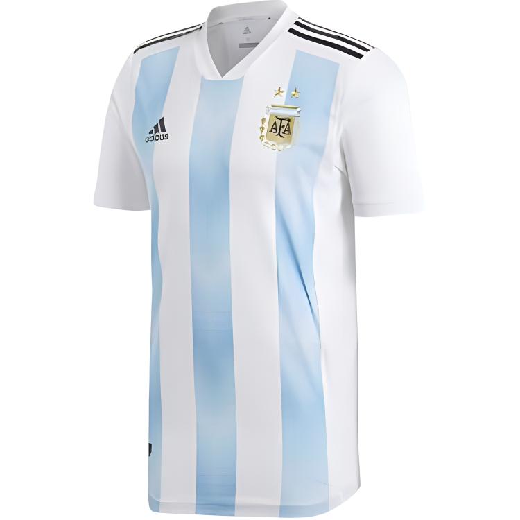 adidas Джерси номер 21 игрока чемпионата мира по футболу в Аргентине Dybala, белые/синие/черные мужские топы, разноцветные BQ9329
