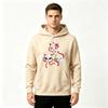 Men's Print Pullover Hoodie,Cat Mask Anime Pattern Casual Long Sleeve Sweatshirt for Daily Wear