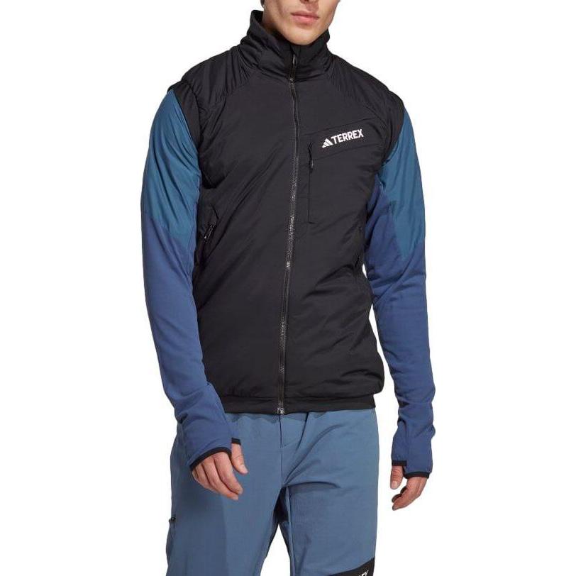 adidas Жилеты Мужские Черный Стойка Умеренный Другое HJ7358