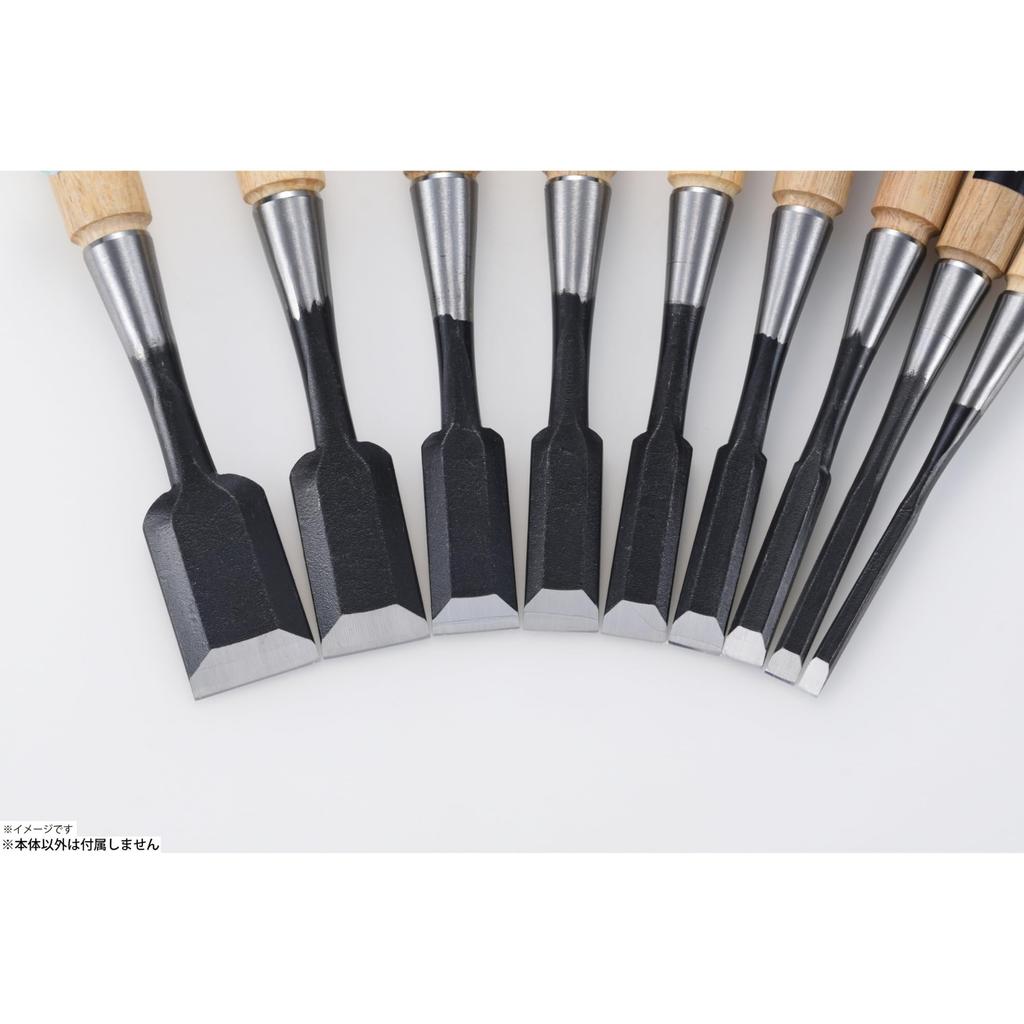 Takagi Chisel Set of 3 (9, 15, and 24mm) by Gisuke, Ideal for Woodworking, DIY Tools