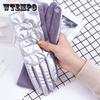Велосипедные перчатки женские зимние милые студенческие плюс бархатные теплые утепленные женские перчатки для защиты от холода в японском стиле