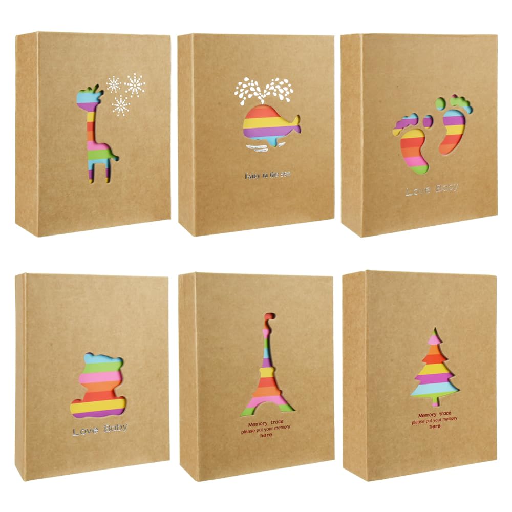 Набор Value Cosmo Kraft из для Большой Вмещает 200 Подходит для Альбомов по 4 страницы на страницу, 6, Воспоминания, Организация, Вместимость, Фотографии, Фотографии L-формата,