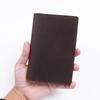Vintage Cowhide Leather Travel Journal - Handmade Diary Notebook