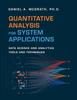 Книга Quantitative Analysis For System Applications Data Science And Analytics Tools by Daniel A. McGrath - Paperback