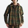 Timberland Outdoor Remix Special Collection Vintage Plaid Loose Shirt Long Sleeves Unisex Shirts Green A5UU3-U36