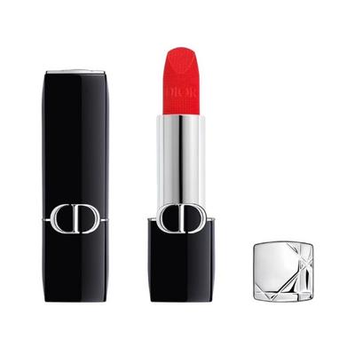 НОВАЯ губная помада Rouge Dior Strong Red 888 Velvet (3.5g), 760 Фаворит/Бархат, 1 шт, 3,5 г