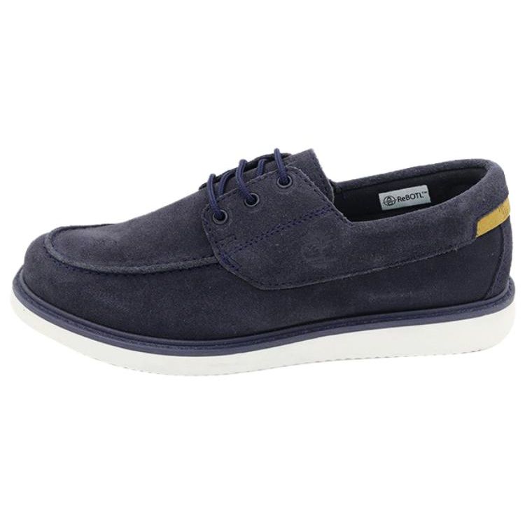 Timberland Кожаные и синтетические повседневные туфли без застежек мужские кроссовки черные A5RDZ