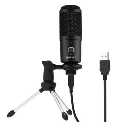 Универсальный USB конденсаторный микрофон со штативом