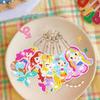 Cartoon Design  Painting Set Handmade Craft DIY Key Chain Pendant  Children's Art