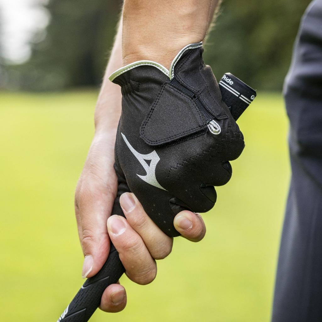 Mizuno Перчатка для гольфа Mizuno Левая 5MGML603, Musou, Мужская, Рука, Черный, 21см,