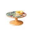 Деревянная подставка для торта, Green Hygge Mango Wood Cake Stand (10 inch),  Nestroots