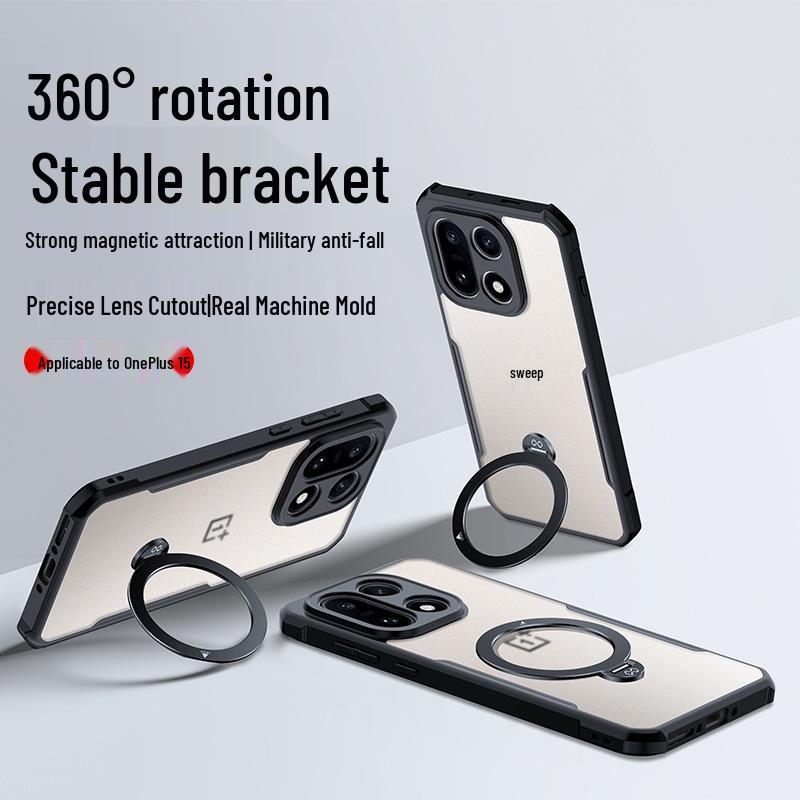 Противоударный чехол-подставка с вращением XunDi для OnePlus 15