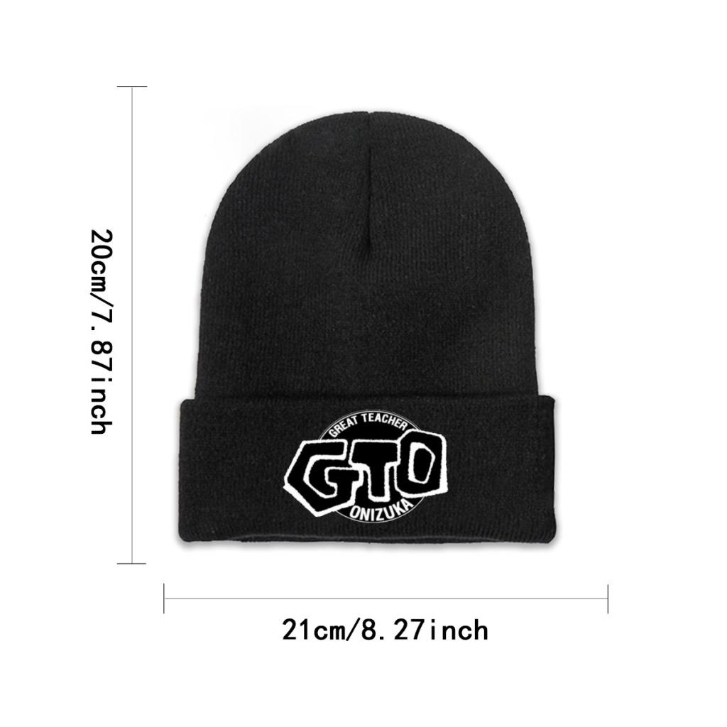 GTO Great Teacher Onizuka Вязаная шапка женская унисекс Skullies Шапки Осенне-зимние шапки Полиэстер Япония Манга Повседневная кепка дыни