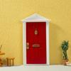 Smoother Edge Mini Wooden Door Miniature Miniature Simulation Furniture  Dollhouse Miniature