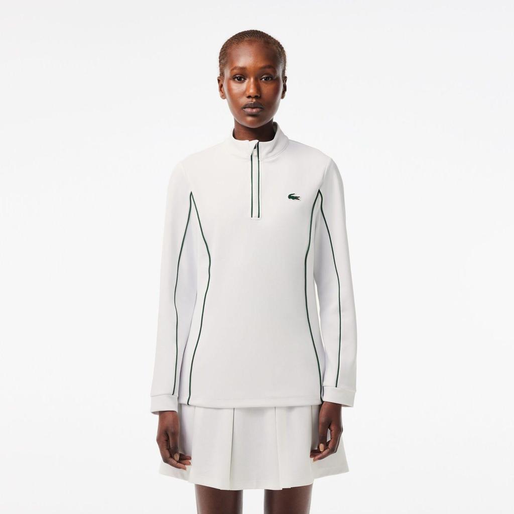 Lacoste Womens/Ladies Layered Slim Tennis Sweatshirt