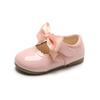 Princess Girls Shoes Toddlers Infants Leather Shoes Children's Flats With Ribbon Bow-knot PU Patent Leather Kids Mary Janes Soft